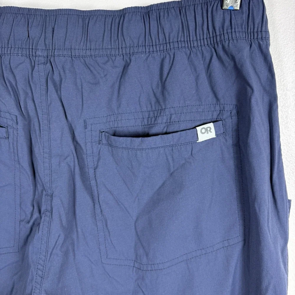 Outdoor Research Men's XL Navy Blue Elastic Waist Drawstring Trail Zendo Joggers